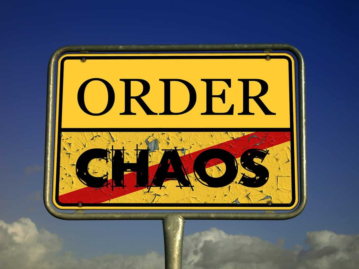 Order vs Chaos and a Network Audi