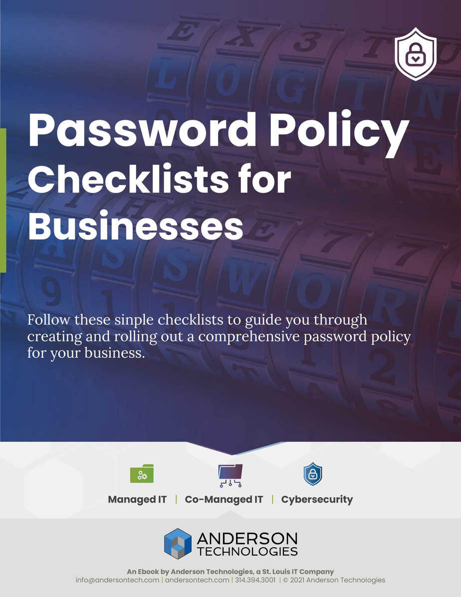 Password policy ebook cover