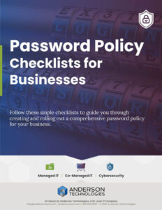 Password policy ebook cover