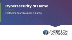 Still from Cybersecurity at Home webinar